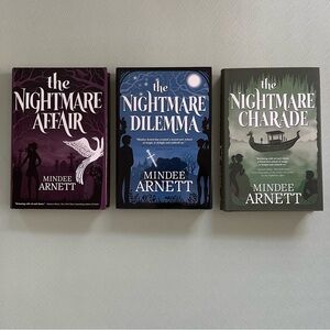 The Nightmare Trilogy by Mindee Arnett (3 Hardcover Books)
